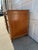 French Provincial Vintage French Provincial Writing Desk With Leather Inset Top, Cabriole Legs & Brass Hardware For Sale - Image 3 of 12