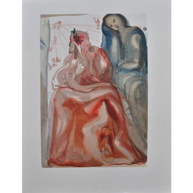 Salvador Dali, La confession de Dante, Etching For Sale
