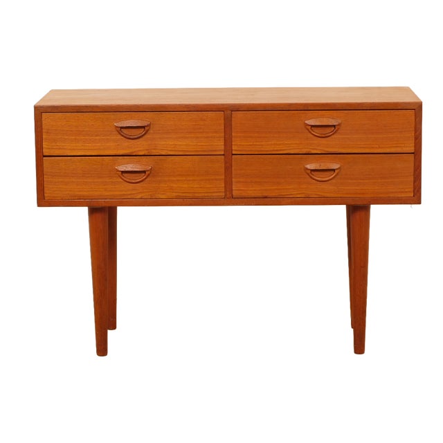 Vintage Danish Chest of Drawers in Teak, 1960 For Sale
