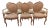 Set of 7 French Louis XVI Style Oval Back Dining Chairs – Distressed Painted Finish & Quilted Upholstery For Sale