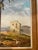 Mediterranean European Framed Oil on Canvas For Sale - Image 3 of 3