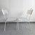 Vintage White Lacquered Metal Chairs by Mathieu Mategot, 1950s, Set of 2 For Sale - Image 12 of 16