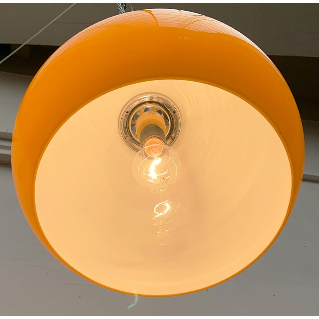 Mid-Century Space Age Italian Jolly Pendant Lamp by Luigi Massoni for Guzzini, 1960s For Sale - Image 14 of 18