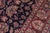 1990s Art Nouveau 1990's Tabriz Pak-Persian Blue/Ivory Wool Rug - 9'2'' X 12'5'' For Sale - Image 5 of 9