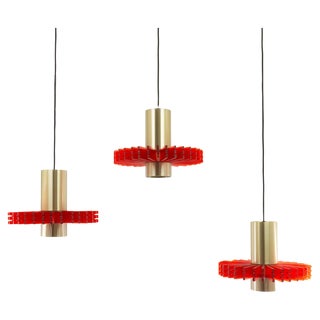 Vintage Priest Collar Pendants by Claus Bolby for Cebo Industri, 1960s, Set of 3 For Sale