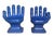 Rmic Blue Hands Chairs, Set of 2 For Sale - Image 13 of 13