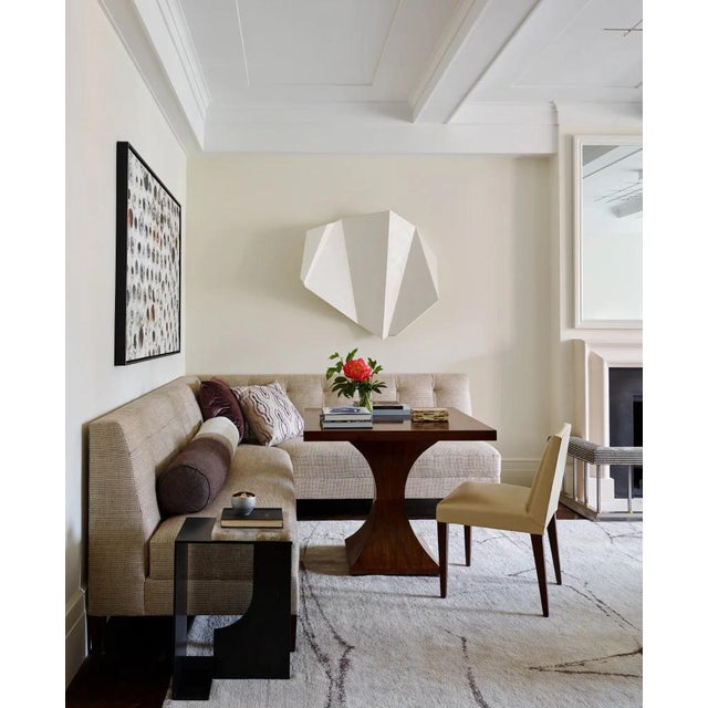 Kirby Dining Chair, Mocha Walnut For Sale - Image 4 of 5