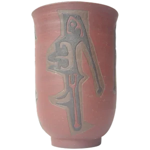 Leonard Waegell Edmondson, Ceramic Vase, Dated, Signed, 1953