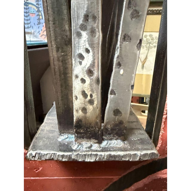 Carlos Page Free Standing Modern Metal Sculpture For Sale - Image 12 of 12