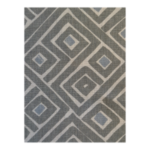 Peter Fasano Labyrinth Printed Linen Fabric in Skylight Blue 1 6/8 Yards
