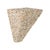 This unique bracket is crafted entirely from natural shells, showcasing intricate textures and organic beauty. A coastal-...