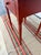 Mid 19th Century A Pennsylvania Turned Leg Red Wash Painted 1 Drawer Side Table, Circa 1840’s For Sale - Image 5 of 17