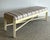 Wood Vintage Angled Long Bench For Sale - Image 7 of 12