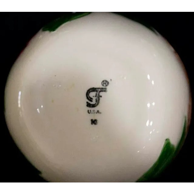 Franciscan China Rare Franciscan Apple Pattern Jam Jelly & Lid For Sale - Image 4 of 4