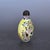 Metal Copper Enamel Snuff Bottle, Hand Painted Crane & Peach Motifs For Sale - Image 7 of 9