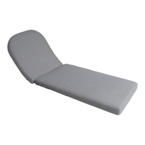 Restoration Hardware Aluminum Adjustable Chaise Lounges in Slate, Pair (With Side Table)