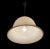 Pink Swirl Murano Glass Pendant Lamp from Venini For Sale - Image 3 of 11