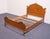 VINTAGE ANTIQUE Solid Maple French Provincial Rococo Revival Full Size Bed 11200 49.5" High 60" Wide 80" Deep Mattress...