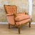 Neoclassical Walnut Armchair, 1930s For Sale - Image 9 of 14
