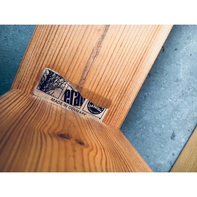 Scandinavian Modern Design Solid Pine Coffee Table, 1970s For Sale - Image 4 of 18