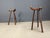 Mid-Century Modern Brutalist Bar Stools, 1960s, Set of 8 For Sale - Image 4 of 7