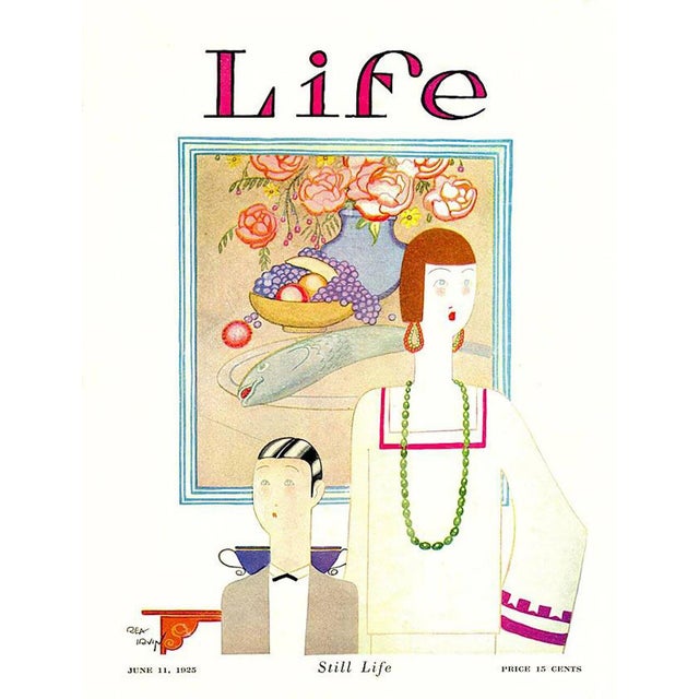 Rea Irvin Lithograph, Life Magazine Cover Artwork, Artist Proof 1950-1960 For Sale - Image 4 of 5