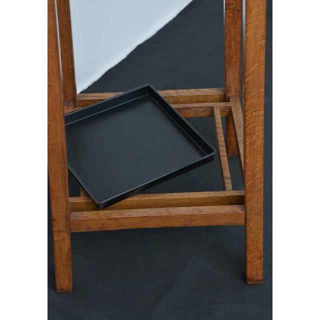 English Arts and Crafts Oak Coat Stand from Astrola, 1930s For Sale - Image 9 of 18