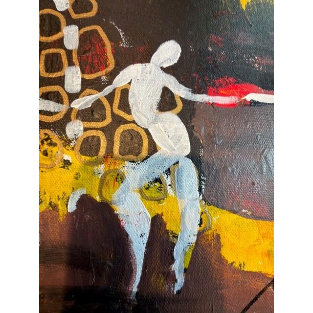 The Wild Side an Original Collage on Canvas by Susan Cohen For Sale In Los Angeles - Image 6 of 8