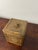 Early 20th Century Vintage English Brass Repousse Tea Caddy For Sale - Image 5 of 7