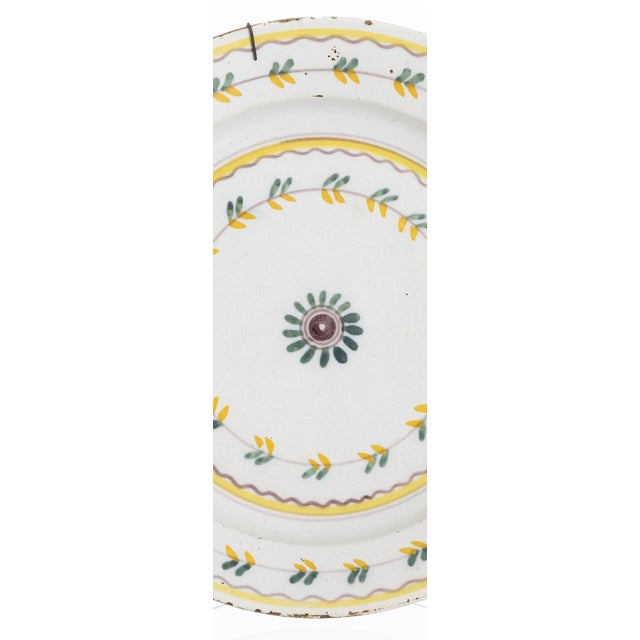 Ceramic Earthenware Plate from Estremoz, 1800s For Sale - Image 7 of 8