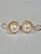 Mid 20th Century 14k Yellow Gold Vintage Mabe Pearl Button Earrings, Mid-20th Century For Sale - Image 5 of 8