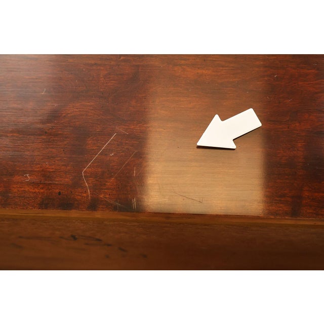 Crescent Traditional Solid Cherry Buffet Sideboard For Sale - Image 12 of 13