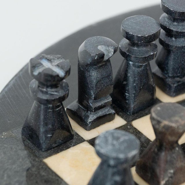 Rustic French Stone Chess, 1940s For Sale - Image 12 of 18