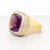 Late 20th Century Vintage David Yurman 18k Yellow Gold, Amethyst, & Diamond Albion Cocktail Ring For Sale - Image 5 of 14