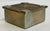 Late 20th Century Vintage Sarreid LTD Basketweave Lidded Brass Box For Sale - Image 5 of 9