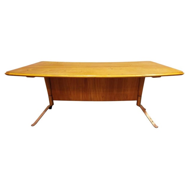 Mid-Century Curved Coffee Table, 1960s For Sale - Image 12 of 12