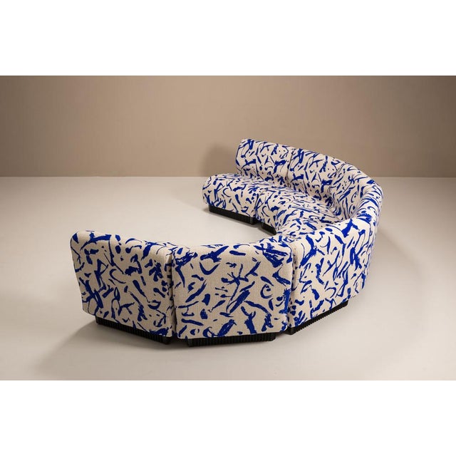 Textile Vintage Modular Sofa by Don Chadwick for Herman Miller in Dedar Fabric, 1970s, Set of 7 For Sale - Image 7 of 18