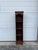 Vintage Narrow Wooden Bookcase With Dark Finish For Sale In Portland, ME - Image 6 of 7