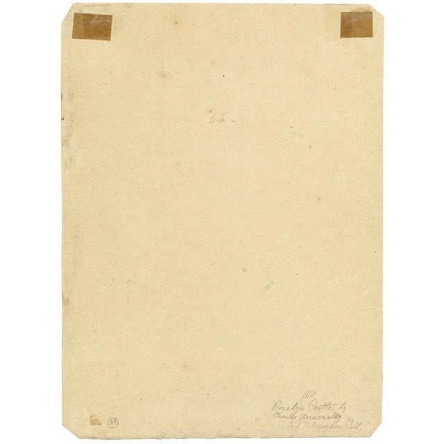 Rev Hon Charles Francis Annesley, Rosslyn Castle, Midlothian, Scotland, 1800s, Graphite and Paper For Sale - Image 6 of 7