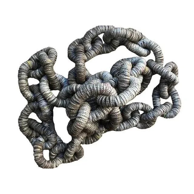 Bottle Cap Chain Vintage Americana Folk Art Chairish