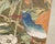 Chinese Qing Style Painted Exotic Birds Leather Trunk Table For Sale - Image 11 of 17