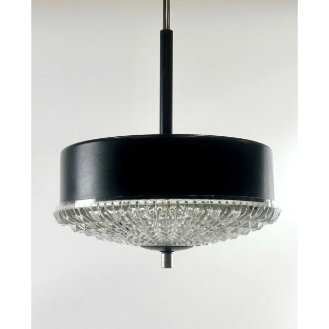 Mid-Century Pendant Lamp from Elektro Instala Jilove U Decina, 1970s, in Very Good conditions. Designed 1970 to 1979 This...