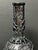 ITEM NAME: Chinese Art Dark Brown Peking Glass Overlay Bottleneck Vase with Birds And Floral Design ORIGIN: China AGES:...