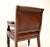 Wood Antique Victorian Library Desk Chair, 1870 For Sale - Image 7 of 11