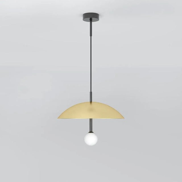 Metal Down Pendant Light by Atelier Areti For Sale - Image 7 of 9
