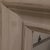 Vintage Antique White Solid Wood Framed Mirror With Natural Knotting Grain. For Sale - Image 13 of 14