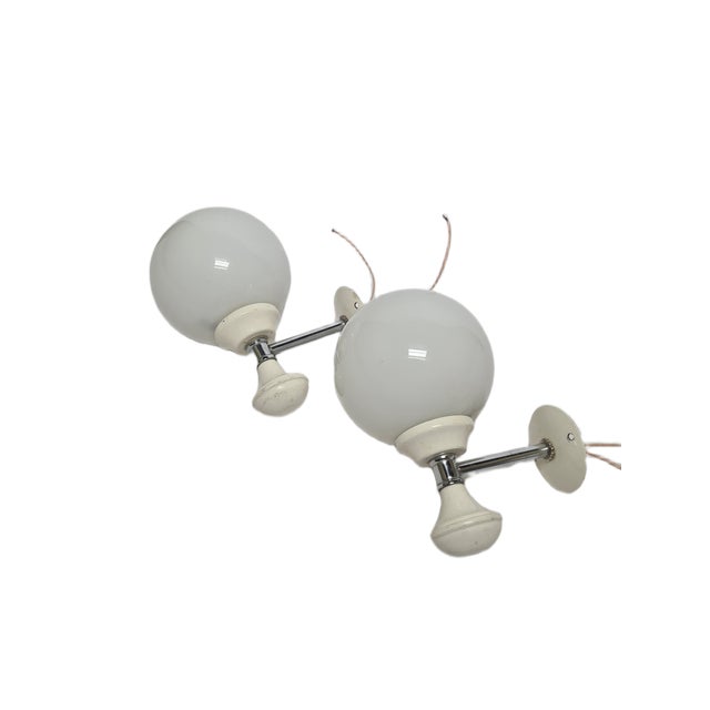 Art Deco Sconces, Poland, 1970s, Set of 2 For Sale - Image 11 of 11