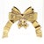 Metal Antique William Spratling Mexican Gilt Sterling Silver Bow or Ribbon Brooch For Sale - Image 7 of 11