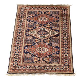 Handmade Wool Shirwan Rug For Sale