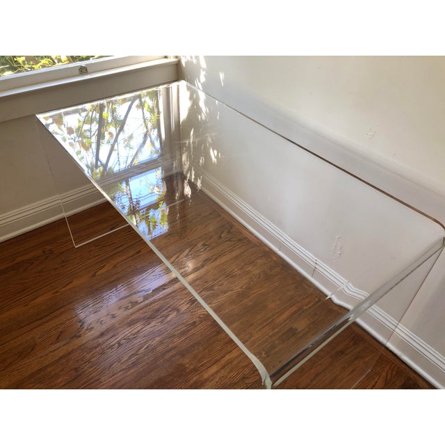 CB2 Acrylic Desk Chairish